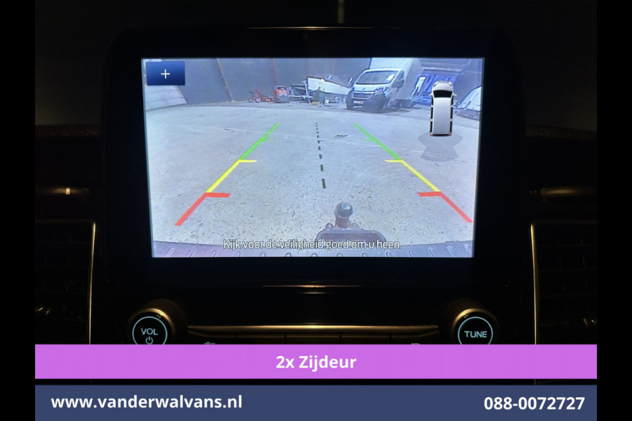 Ford Transit Custom 2.0 TDCI 185pk L1H1 Sport Euro6 Airco | 2x zijdeur | Xenon | Camera | Navigatie | LM velgen Trekhaak, Adaptieve Cruisecontrol, Stoelverwarming, Verwarmde voorruit, Parkeersensoren, Dakdragers, Bijrijdersbank