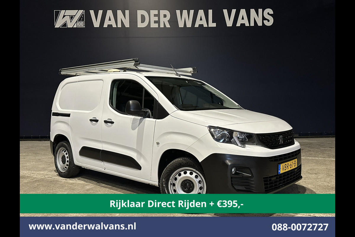 Peugeot Partner 1.5 BlueHDI 102pk L1H1 Euro6 *Rijklaar Direct Rijden* Airco | Imperiaal | Apple Carplay | Parkeersensoren,  Android Auto, Trekhaak, Cruisecontrol