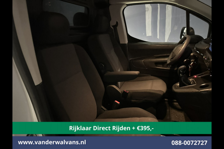 Peugeot Partner 1.5 BlueHDI 102pk L1H1 Euro6 *Rijklaar Direct Rijden* Airco | Imperiaal | Apple Carplay | Parkeersensoren,  Android Auto, Trekhaak, Cruisecontrol