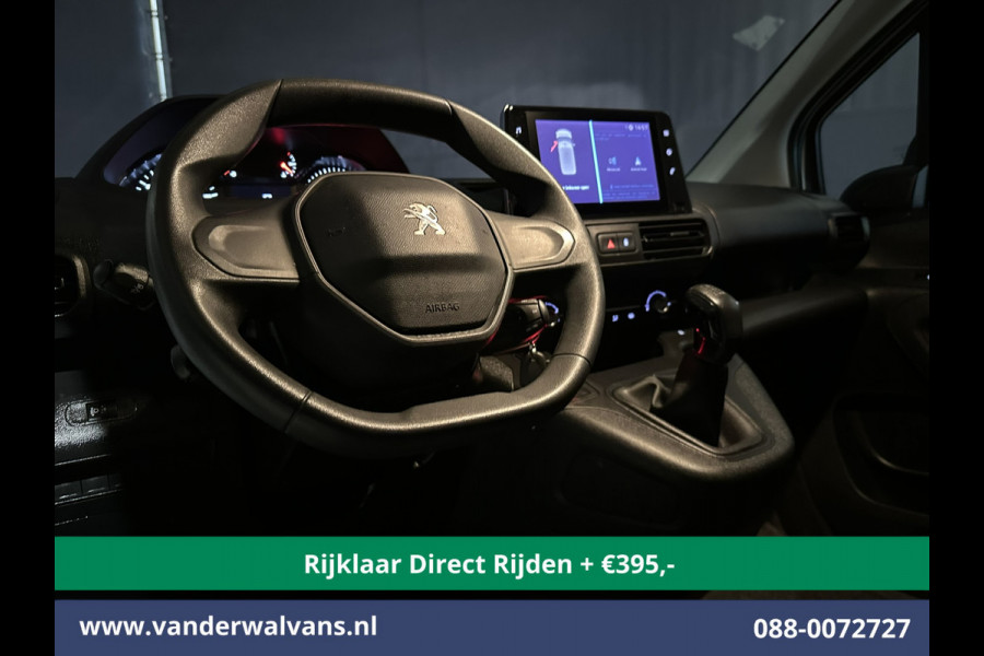 Peugeot Partner 1.5 BlueHDI 102pk L1H1 Euro6 *Rijklaar Direct Rijden* Airco | Imperiaal | Apple Carplay | Parkeersensoren,  Android Auto, Trekhaak, Cruisecontrol