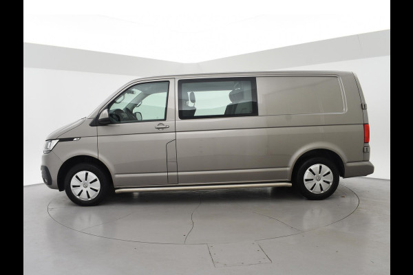 Volkswagen Transporter T6.1 2.0 TDI 150 PK L2H1 DUBBEL CABINE + CARPLAY | TREKHAAK 2500 KG | MOJAVE BEIGE