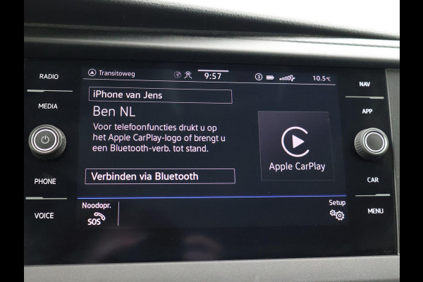 Volkswagen Transporter T6.1 2.0 TDI 150 PK L2H1 DUBBEL CABINE + CARPLAY | TREKHAAK 2500 KG | MOJAVE BEIGE