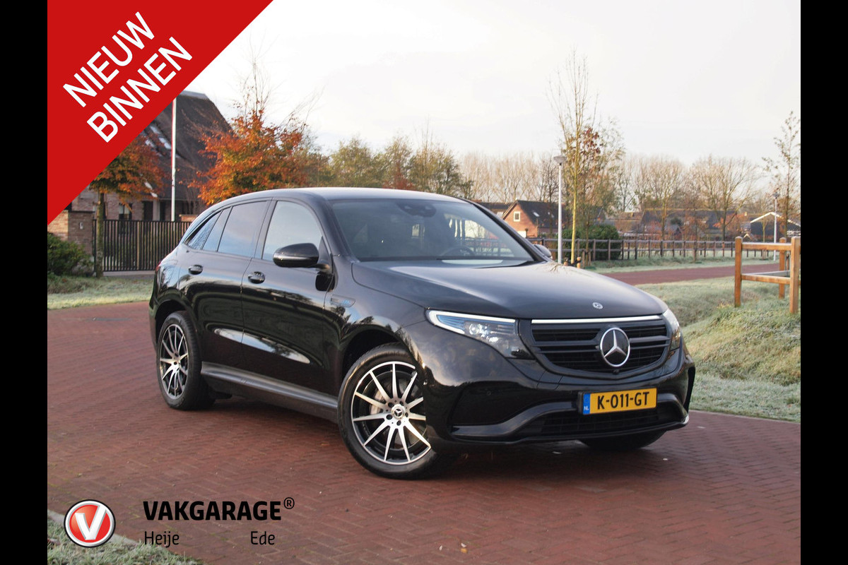 Mercedes-Benz EQC 400 4MATIC Business Solution AMG 80 kWh | AMG Night Edition | Camera | Cruise Control | Sfeerverlichting | NL-Auto |