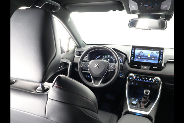 Suzuki Across 2.5 PLUG-IN AWD STYLE TWO-TONE 1500 KG TREKGEWICHT 1e EIG. GARANTIE 3-2033.*BI-TONE BODY PACK.HALF LEDER.STOELVERWARMING. CARPLAY. CAMERA.