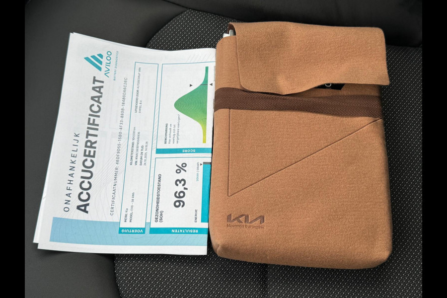 Kia Ev6 Air AUTOMAAT 58 kWh, 1 e eigenaar, SOH 96,3 %, achteruitrijcamera, luxe uitvoering,Origineel Nederlandse auto met nap