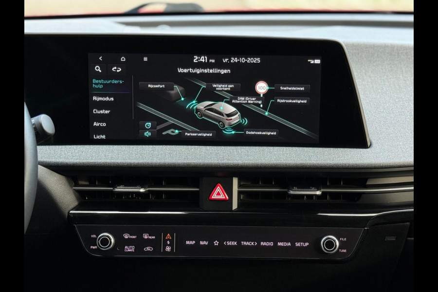 Kia Ev6 Air AUTOMAAT 58 kWh, 1 e eigenaar, SOH 96,3 %, achteruitrijcamera, luxe uitvoering,Origineel Nederlandse auto met nap