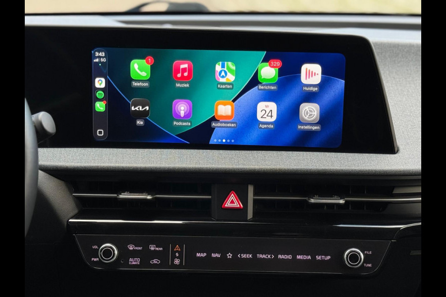 Kia Ev6 Air AUTOMAAT 58 kWh, 1 e eigenaar, SOH 96,3 %, achteruitrijcamera, luxe uitvoering,Origineel Nederlandse auto met nap