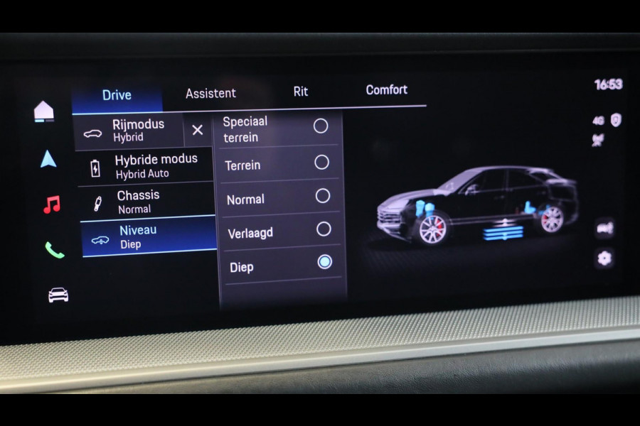 Porsche Cayenne Coupé 3.0 S E-Hybrid / 519 Pk / Head Up / 360 Camera / Acc / SportDesign / Luchtvering / Sport Chrono / Pano / 21