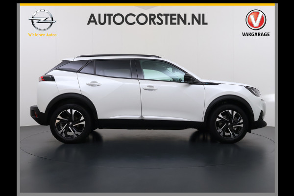 Peugeot e-2008 EV Allure Pack 50kWh SOH 89% Navi* Ecc 360°Camera Apple Carplay Android Auto Cruise Control Lmv 17" Led Keyless Privacy Glas Rijstrooksensor 1e Eigenaar Origineel Nederlandse Auto