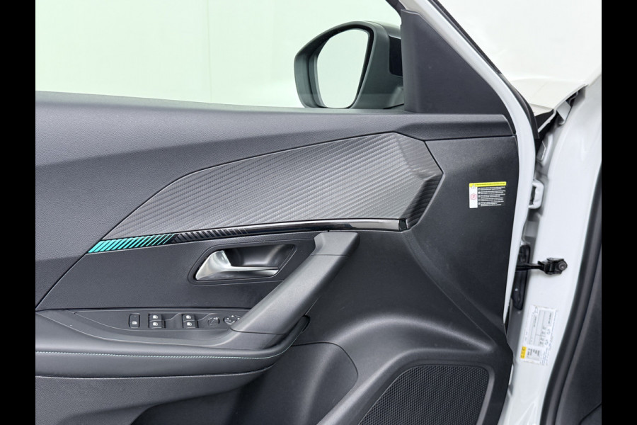 Peugeot e-2008 EV Allure Pack 50kWh SOH 89% Navi* Ecc 360°Camera Apple Carplay Android Auto Cruise Control Lmv 17" Led Keyless Privacy Glas Rijstrooksensor 1e Eigenaar Origineel Nederlandse Auto
