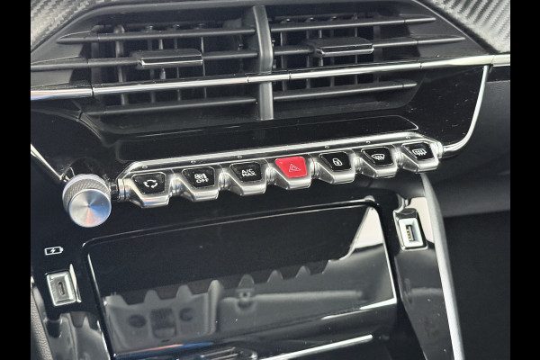 Peugeot e-2008 EV Allure Pack 50kWh SOH 89% Navi* Ecc 360°Camera Apple Carplay Android Auto Cruise Control Lmv 17" Led Keyless Privacy Glas Rijstrooksensor 1e Eigenaar Origineel Nederlandse Auto