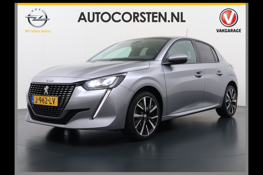 Peugeot 208 1.2I 101PK 5Drs Panoramadak Navi Ecc Apple Carplay Android Auto Cruise Control Pdc Allure Bluetooth Isofix Lmv 17" Led Privacy Glas Keyless Rijstrooksensor 1e Eigenaar Origineel Nederlandse Auto Nieuwprijs  €24.923,-
