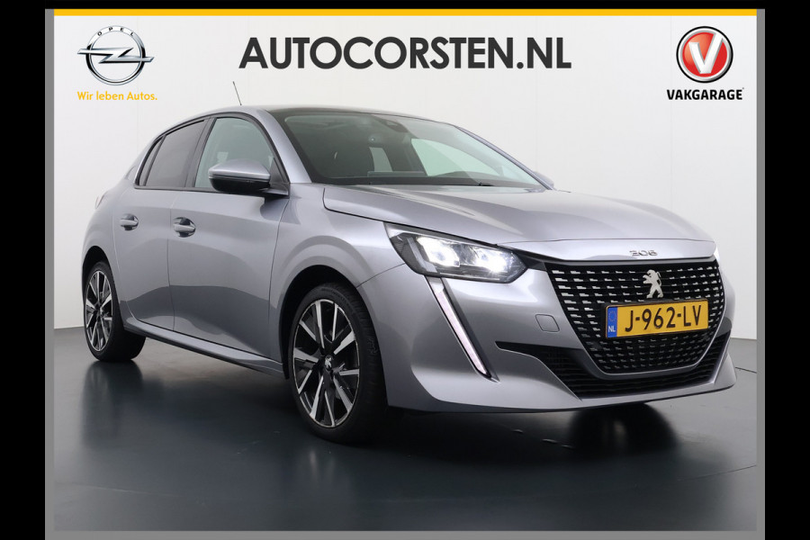 Peugeot 208 1.2I 101PK 5Drs Panoramadak Navi Ecc Apple Carplay Android Auto Cruise Control Pdc Allure Bluetooth Isofix Lmv 17" Led Privacy Glas Keyless Rijstrooksensor 1e Eigenaar Origineel Nederlandse Auto Nieuwprijs  €24.923,-