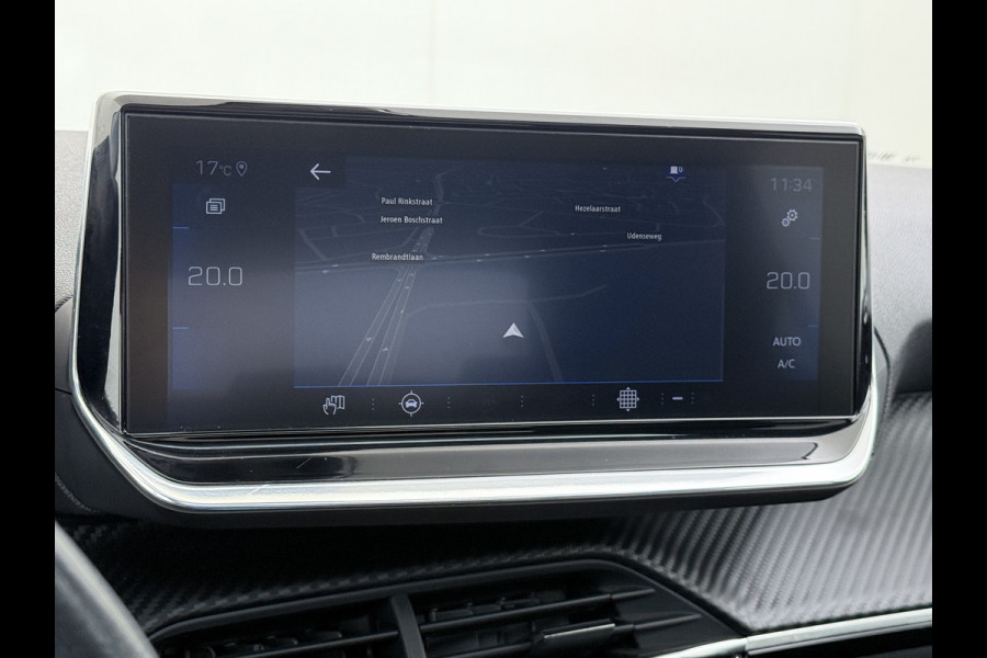 Peugeot 208 1.2I 101PK 5Drs Panoramadak Navi Ecc Apple Carplay Android Auto Cruise Control Pdc Allure Bluetooth Isofix Lmv 17" Led Privacy Glas Keyless Rijstrooksensor 1e Eigenaar Origineel Nederlandse Auto Nieuwprijs  €24.923,-