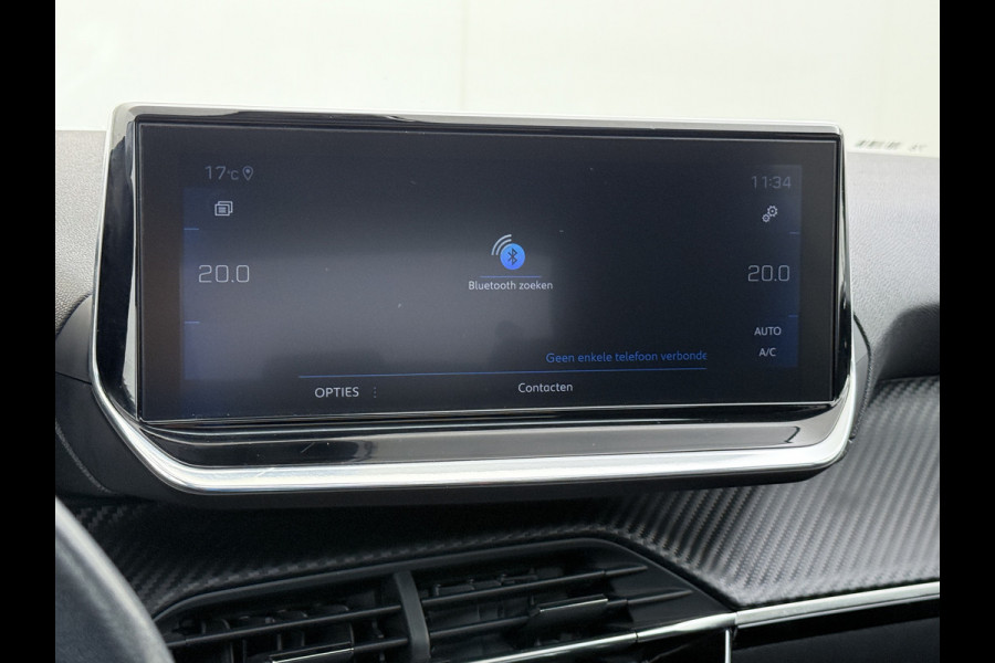 Peugeot 208 1.2I 101PK 5Drs Panoramadak Navi Ecc Apple Carplay Android Auto Cruise Control Pdc Allure Bluetooth Isofix Lmv 17" Led Privacy Glas Keyless Rijstrooksensor 1e Eigenaar Origineel Nederlandse Auto Nieuwprijs  €24.923,-