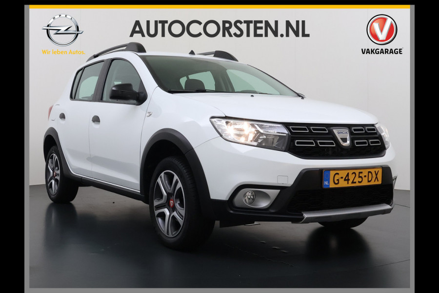 Dacia Sandero 0.9TCe 90PK Navi Ecc Pdc Apple Carplay Android Auto Cruise Control Tech Road Bluetooth Lmv 16" DAB+ 1e Eigenaar Origineel Nederlandse Auto