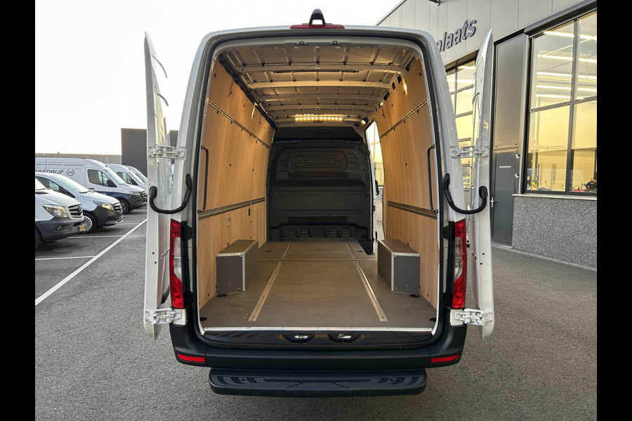 Mercedes-Benz Sprinter 317 CDI L3 H2 MBUX / 360 Camera / Geveerde stoel / Navigatie / Cruise control / Airco / 270 Graden achterdeuren