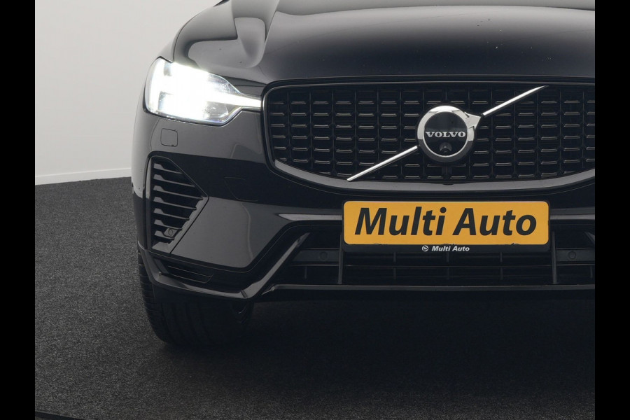 Volvo XC60 T6 AWD Ultimate Dark Long Range Plug In Hybrid 350pk Dealer O.H. PHEV | Panodak | Adaptive Cruise | Head Up | 360 Camera | Lederen Sportstoelen Memory & Verwarmd | 21"L.M | Google Assistent | Stuur Verwarmd | DAB |