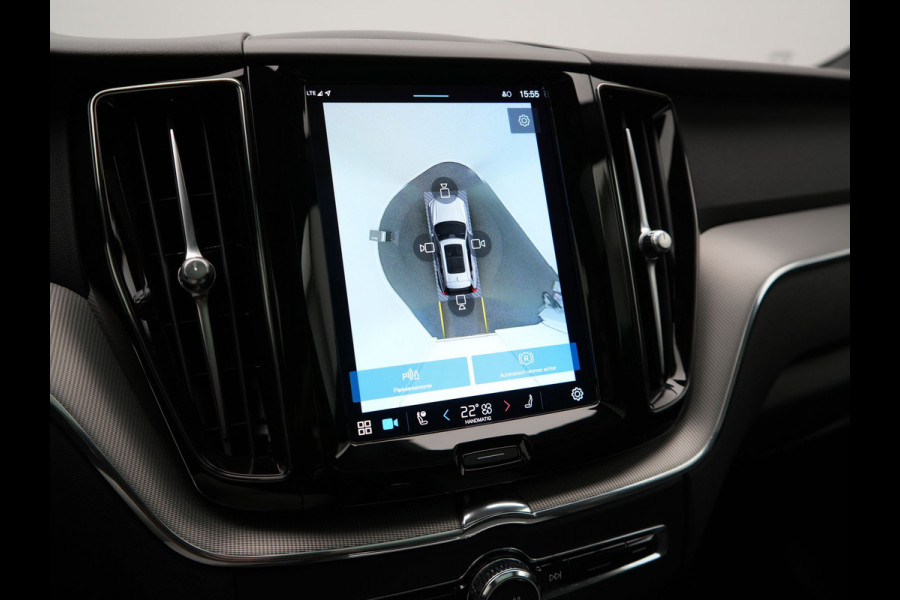 Volvo XC60 T6 AWD Ultimate Dark Long Range Plug In Hybrid 350pk Dealer O.H. PHEV | Panodak | Adaptive Cruise | Head Up | 360 Camera | Lederen Sportstoelen Memory & Verwarmd | 21"L.M | Google Assistent | Stuur Verwarmd | DAB |