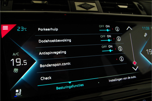 DS 7 Crossback E-Tense Louvre > 225pk/Luxe/Stoelventilatie/plug in hybride