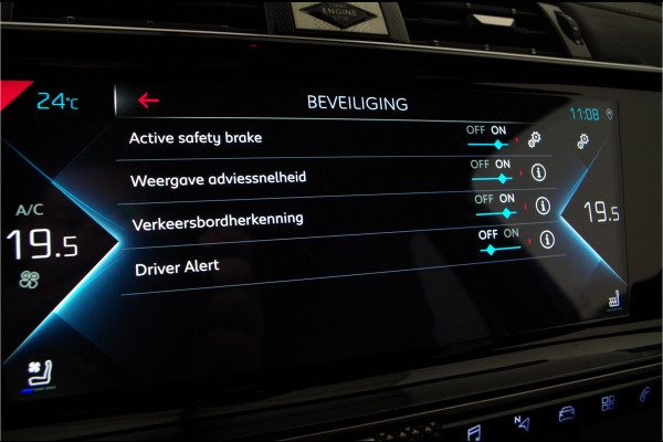 DS 7 Crossback E-Tense Louvre > 225pk/Luxe/Stoelventilatie/plug in hybride