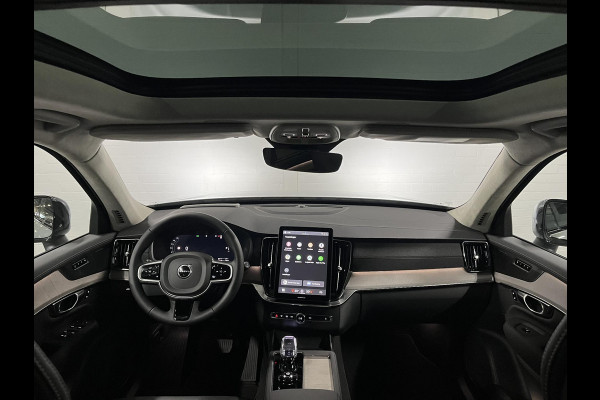 Volvo XC90 2.0 T8 Plug-in hybrid AWD Ultra Dark Luchtvering | Open dak | Massage | Adapt. cruise | Head-up | Stoelventilatie/-verwarming