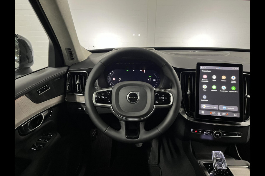 Volvo XC90 2.0 T8 Plug-in hybrid AWD Ultra Dark Luchtvering | Open dak | Massage | Adapt. cruise | Head-up | Stoelventilatie/-verwarming