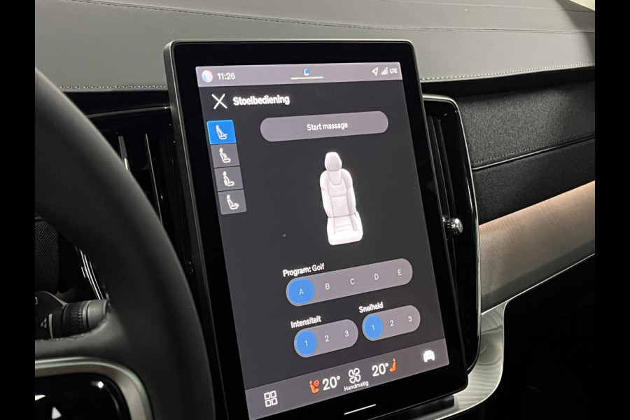 Volvo XC90 2.0 T8 Plug-in hybrid AWD Ultra Dark Luchtvering | Open dak | Massage | Adapt. cruise | Head-up | Stoelventilatie/-verwarming