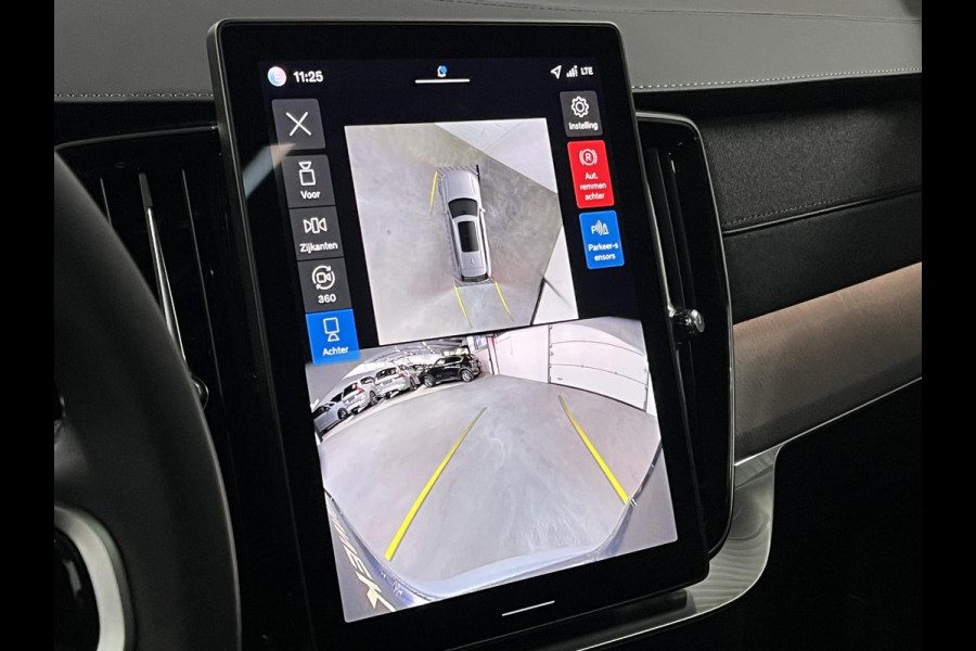 Volvo XC90 2.0 T8 Plug-in hybrid AWD Ultra Dark Luchtvering | Open dak | Massage | Adapt. cruise | Head-up | Stoelventilatie/-verwarming