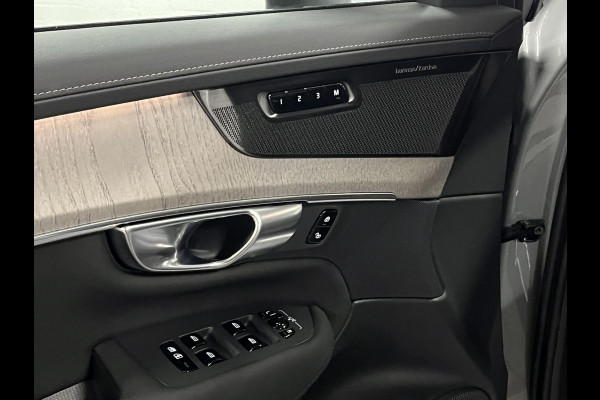 Volvo XC90 2.0 T8 Plug-in hybrid AWD Ultra Dark Luchtvering | Open dak | Massage | Adapt. cruise | Head-up | Stoelventilatie/-verwarming