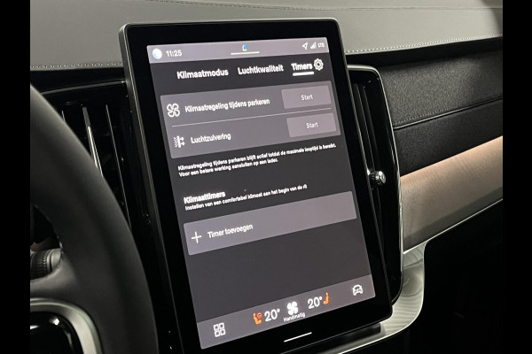 Volvo XC90 2.0 T8 Plug-in hybrid AWD Ultra Dark Luchtvering | Open dak | Massage | Adapt. cruise | Head-up | Stoelventilatie/-verwarming