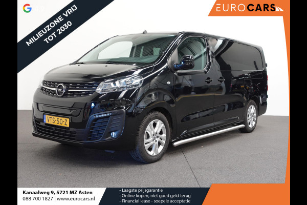 Opel Vivaro-e L3 75kWh 6-Persoons Dubbele Cabine Automaat Airco Navi 2 x Schuifdeur