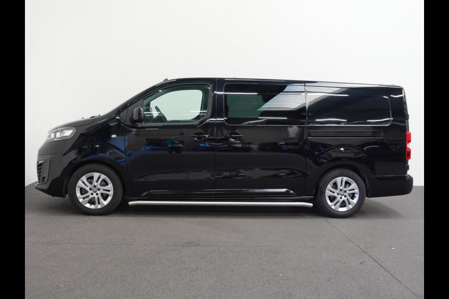 Opel Vivaro-e L3 75kWh 6-Persoons Dubbele Cabine Automaat Airco Navi 2 x Schuifdeur