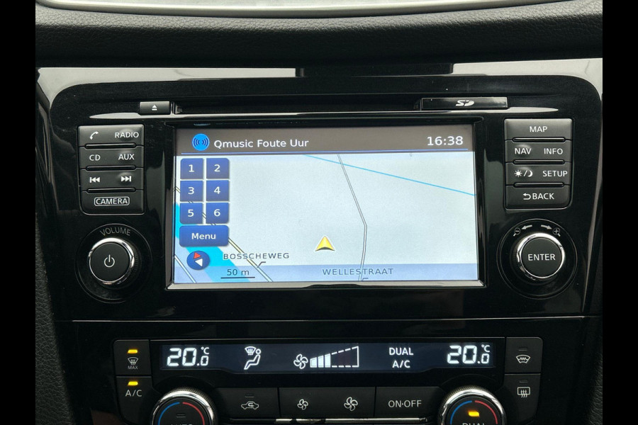 Nissan QASHQAI 1.2 Tekna Panoramadak Trekhaak Stoelverwarming 360 camera Leder