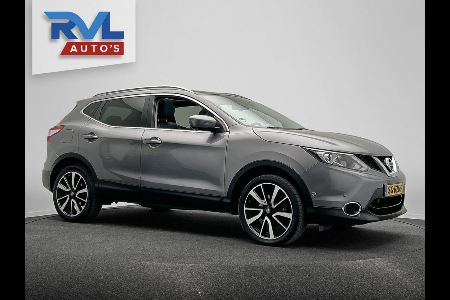 Nissan QASHQAI 1.2 Tekna Panoramadak Trekhaak Stoelverwarming 360 camera Leder