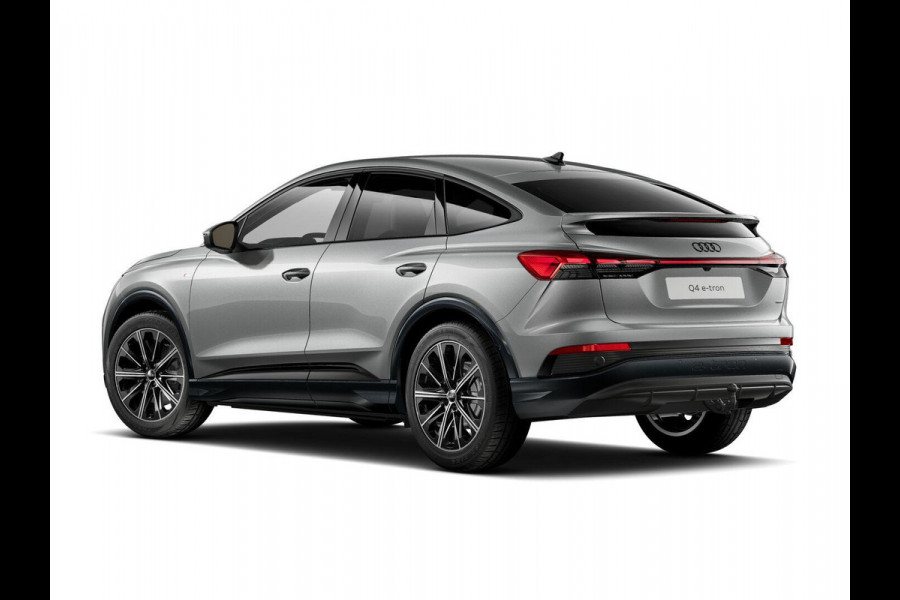 Audi Q4 Sportback e-tron 45 S edition Competition 82 kWh 286 pk | Assistentiepakket plus | Trekhaak | Ambient lichtpakket | Optiekpakket zwart plus |