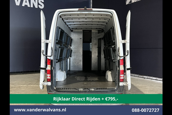 Mercedes-Benz Sprinter 316NGT Automaat L3H2 *Rijklaar* Post NL inrichting Euro6 Camera | Sidebars 270 graden achterdeuren, Schappen, Doorloopdeur