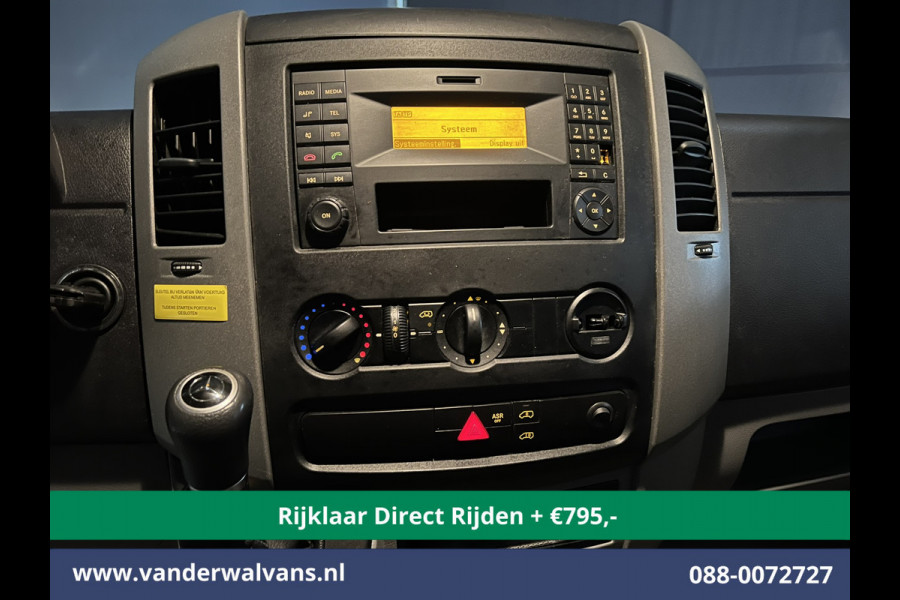 Mercedes-Benz Sprinter 316NGT Automaat L3H2 *Rijklaar* Post NL inrichting Euro6 Camera | Sidebars 270 graden achterdeuren, Schappen, Doorloopdeur