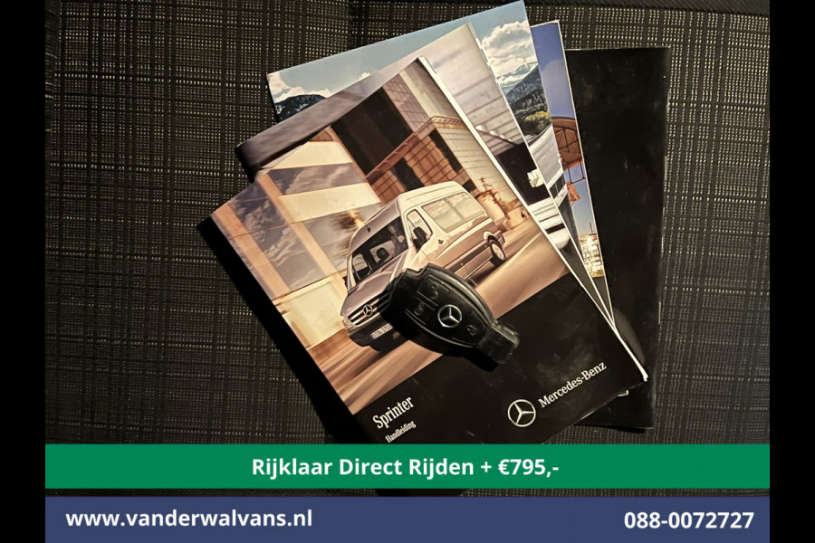 Mercedes-Benz Sprinter 316NGT Automaat L3H2 *Rijklaar* Post NL inrichting Euro6 Camera | Sidebars 270 graden achterdeuren, Schappen, Doorloopdeur