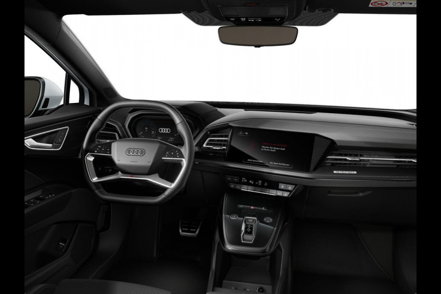 Audi Q4 Sportback e-tron 45 S edition Competition 82 kWh 286 pk | Assistentiepakket plus | Trekhaak | Ambient lichtpakket | Optiekpakket zwart plus |