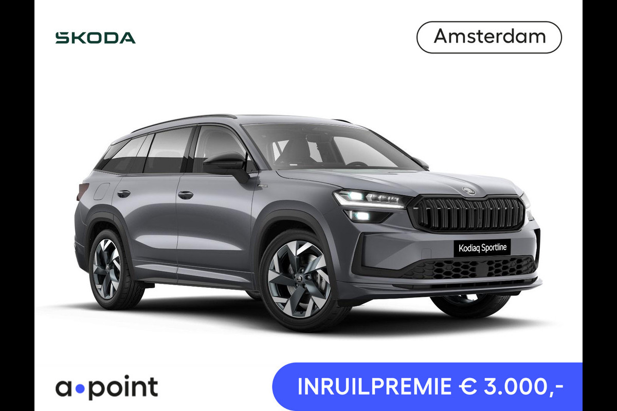 Škoda Kodiaq Sportline Business PHEV 1.5 TSI 204 pk 6 versn. DSG | Panoramadak | Wegklapbare trekhaak | Winter pakket | Light & view