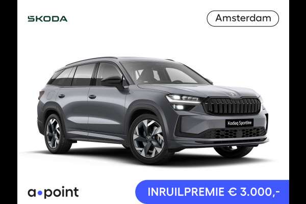 Škoda Kodiaq Sportline Business PHEV 1.5 TSI 204 pk 6 versn. DSG | Panoramadak | Wegklapbare trekhaak | Winter pakket | Light & view