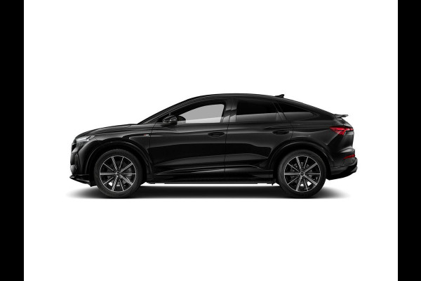 Audi Q4 Sportback e-tron 45 S edition Competition 82 kWh 286 pk | Assistentiepakket plus | Optiekpakket zwart plus | Ambient lichtpakket | Stoelverwarming voor |