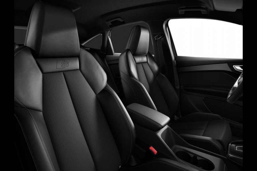 Audi Q4 Sportback e-tron 45 S edition Competition 82 kWh 286 pk | Assistentiepakket plus | Optiekpakket zwart plus | Ambient lichtpakket | Stoelverwarming voor |