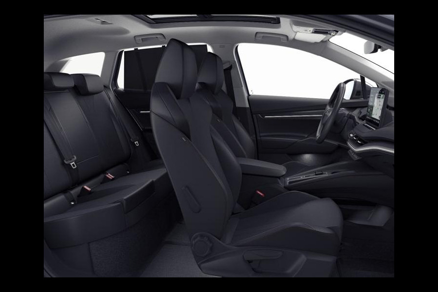 Škoda Enyaq 85 Business Edition 286 pk | Panoramadak | Lederen bekleding | Wegklapbare trekhaak | 20 inch lichtmetalen velgen