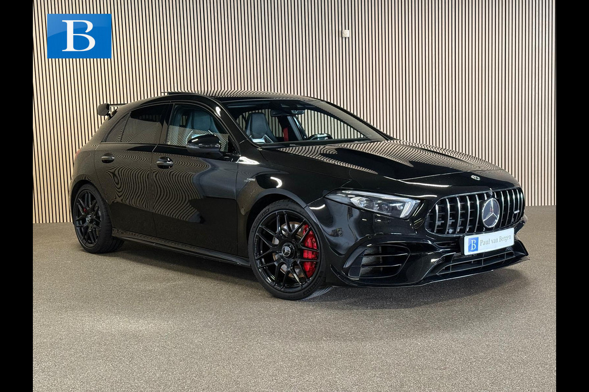 Mercedes-Benz A-Klasse AMG 45S 4 Matic+ MEMORY-KUIPSTOELEN-PANORAMA-BURMESTER-ZEER COMPLEET