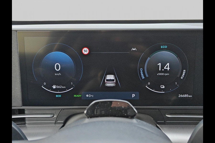 Hyundai Kona 1.6 GDI HEV Comfort Smart | Navigatie | verwarmd stuur en stoelen | Elektrisch bed. Achterklep