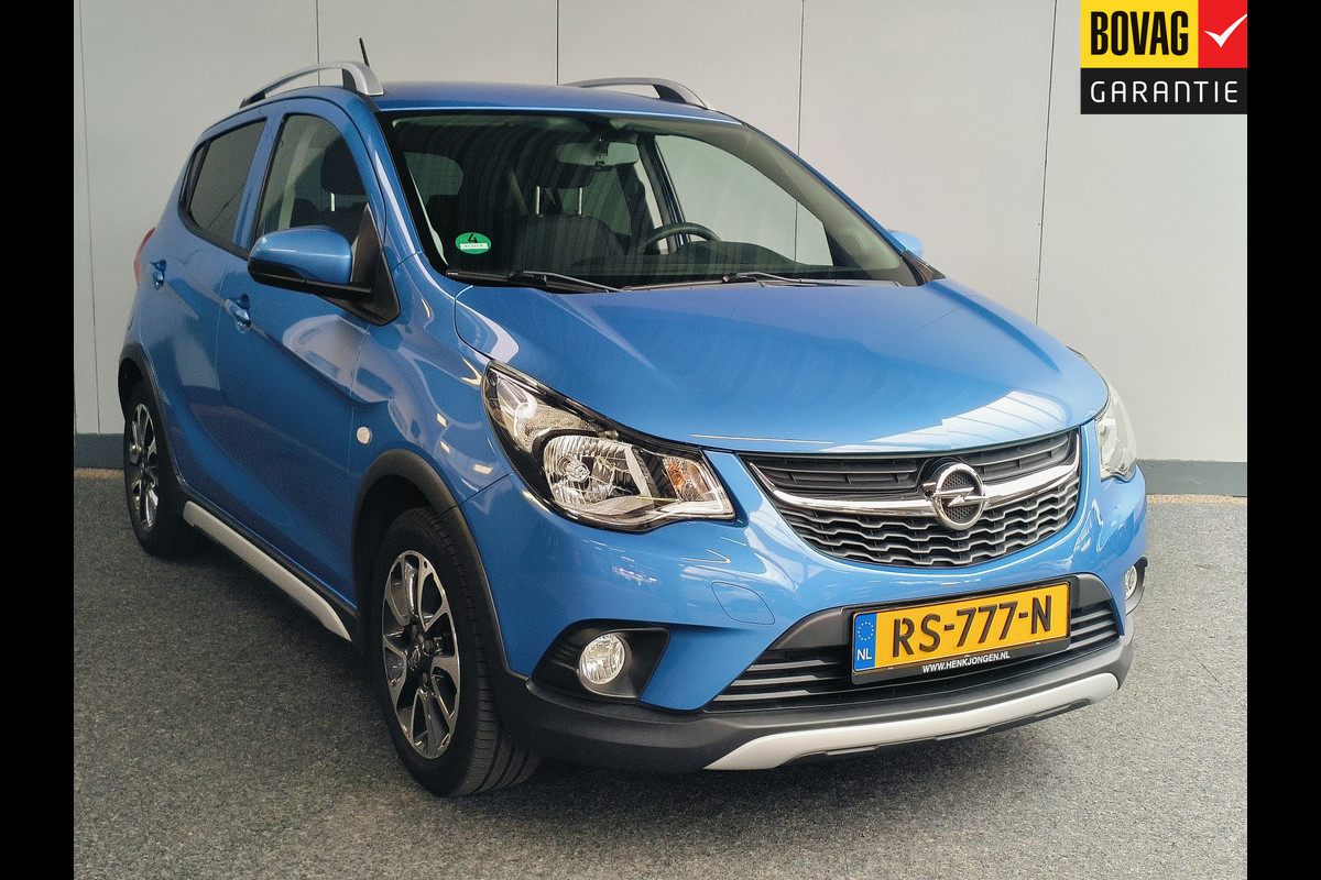 Opel KARL 1.0 Rocks Online Edition AUTOMAAT Rijklaar + 12 maanden Bovag-garantie Henk Jongen Auto's in Helmond,  al 50 jaar service zoals 't hoort!