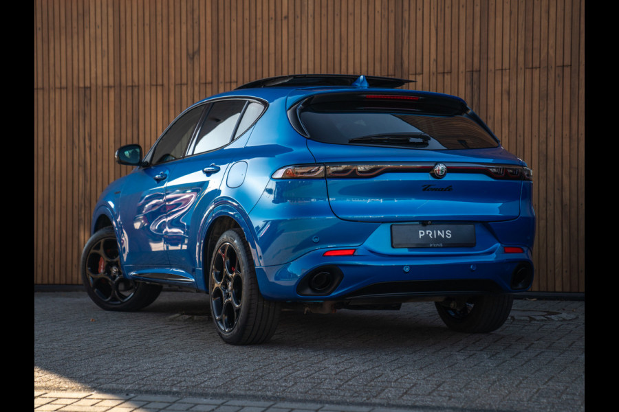 Alfa Romeo Tonale 1.3T PHEV 280pk Veloce | Full! | Pano-dak | Harman/Kardon | LED-Matrix | Stoelventilatie | 360 cam | CarPlay | Blu Misano