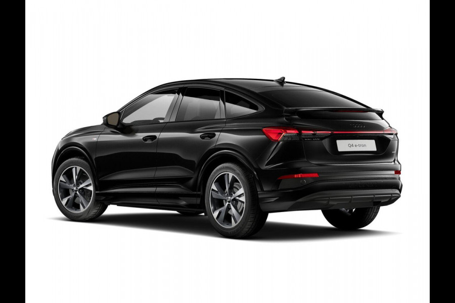 Audi Q4 Sportback e-tron 45 S edition Competition 82 kWh 286 pk | Assistentiepakket plus | Comfortpakket plus | Glazen panoramadak | Ambient lichtpakket |